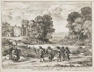 Time, Apollo and the Seasons by Claude Lorrain